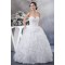 Sleeveless A-Line Sweetheart Satin Organza New Arrival Wedding Dresses 2030357
