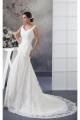 A-Line V-Neck Sleeveless Chiffon Satin Lace Best Wedding Dresses 2030358 A-Line V-Neck Sleeveless Chiffon Satin Lace Best Wedding Dresses 2030358