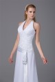 Sleeveless Chiffon Silk like Satin Halter Reception Wedding Dresses 2030362 Sleeveless Chiffon Silk like Satin Halter Reception Wedding Dresses 2030362
