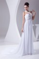 A-Line Chiffon Silk like Satin Halter Beaded Sweet Wedding Dresses 2030364 A-Line Chiffon Silk like Satin Halter Beaded Sweet Wedding Dresses 2030364