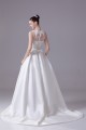 A-Line Sleeveless Satin Fine Netting Lace New Arrival Wedding Dresses 2030371 A-Line Sleeveless Satin Fine Netting Lace New Arrival Wedding Dresses 2030371
