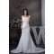 Sleeveless Mermaid/Trumpet Spaghetti Straps Chiffon Sweet Wedding Dresses 2030376