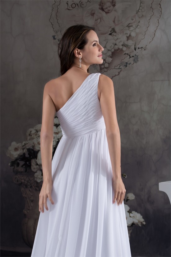 A-Line Chiffon Sleeveless One-Shoulder Wedding Dresses Maternity Wedding Dresses 2030377 A-Line Chiffon Sleeveless One-Shoulder Wedding Dresses Maternity Wedding Dresses 2030377