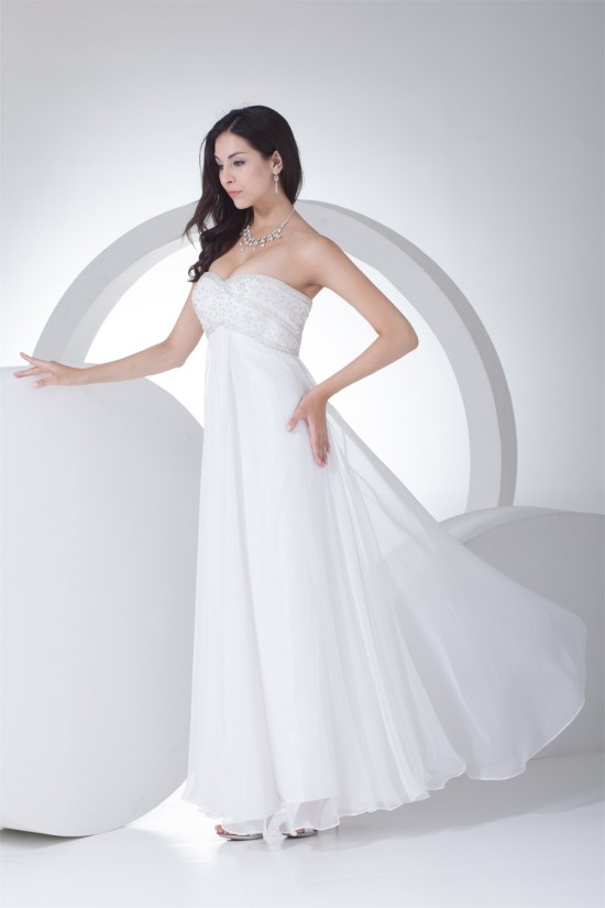 A-Line Soft Sweetheart Beaded Chiffon Wedding Dresses Maternity Wedding Dresses 2030383 A-Line Soft Sweetheart Beaded Chiffon Wedding Dresses Maternity Wedding Dresses 2030383