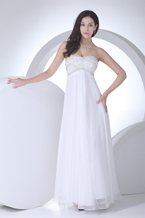 A-Line Soft Sweetheart Beaded Chiffon Wedding Dresses Maternity Wedding Dresses 2030383 A-Line Soft Sweetheart Beaded Chiffon Wedding Dresses Maternity Wedding Dresses 2030383