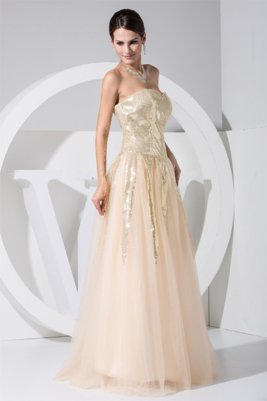 A-Line Sweetheart Sleeveless Satin Fine Netting Sequined Material Wedding Dresses 2030385 A-Line Sweetheart Sleeveless Satin Fine Netting Sequined Material Wedding Dresses 2030385