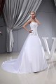 Sleeveless Satin Fine Netting Spaghetti Straps Beaded Wedding Dresses 2030386 Sleeveless Satin Fine Netting Spaghetti Straps Beaded Wedding Dresses 2030386