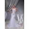 Trumpet/Mermaid Sweetheart Satin Beaded Lace Organza Wedding Dresses 2030391