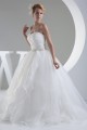 Ball Gown Sleeveless Satin Organza Sweetheart Wedding Dresses 2030394 Ball Gown Sleeveless Satin Organza Sweetheart Wedding Dresses 2030394