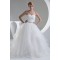 Ball Gown Sleeveless Satin Organza Sweetheart Wedding Dresses 2030394