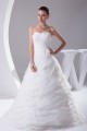 Sleeveless Satin Organza Sweetheart A-Line Best Wedding Dresses 2030396 Sleeveless Satin Organza Sweetheart A-Line Best Wedding Dresses 2030396