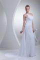 Sleeveless Sheath/Column Chiffon Silk like Satin Best Wedding Dresses 2030399 Sleeveless Sheath/Column Chiffon Silk like Satin Best Wedding Dresses 2030399