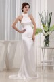 Mermaid/Trumpet Sleeveless Silk like Satin Wedding Dresses 2030404