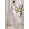 Mermaid/Trumpet Sleeveless Silk like Satin Wedding Dresses 2030404
