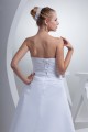 A-Line Sleeveless Soft Sweetheart Satin Satin Organza Reception Wedding Dresses 2030405 A-Line Sleeveless Soft Sweetheart Satin Satin Organza Reception Wedding Dresses 2030405