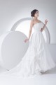 A-Line Satin Taffeta Sleeveless Strapless Wedding Dresses 2030412