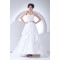 A-Line Satin Taffeta Sleeveless Strapless Wedding Dresses 2030412