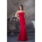 Sleeveless Strapless Mermaid/Trumpet Chiffon Lace Silk like Satin Wedding Dresses 2030413