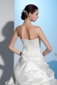 Sleeveless Strapless Satin Lace A-Line New Arrival Wedding Dresses 2030414 Sleeveless Strapless Satin Lace A-Line New Arrival Wedding Dresses 2030414