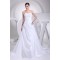 A-Line Strapless Satin Taffeta Lace New Arrival Wedding Dresses 2030416
