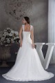 A-Line Sleeveless Straps Satin Fine Netting Wedding Dresses 2030417 A-Line Sleeveless Straps Satin Fine Netting Wedding Dresses 2030417