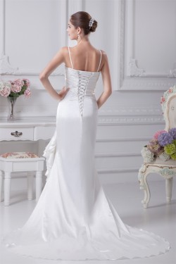 Trumpet/Mermaid Spaghetti Strap Lace Wedding Dresses 2030419