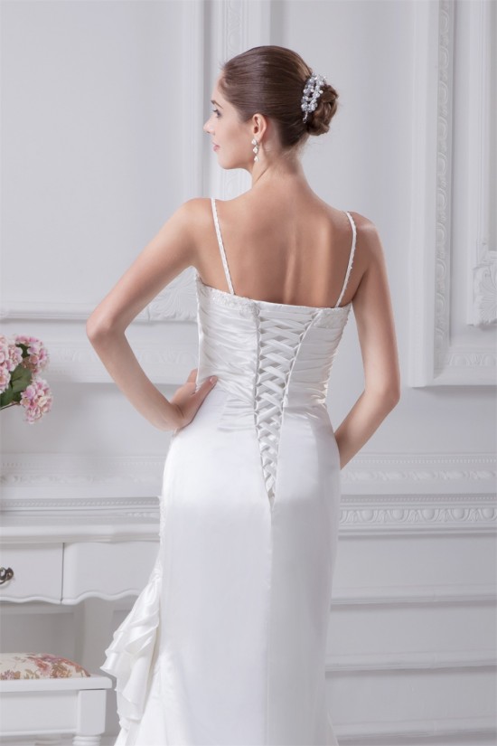 Trumpet/Mermaid Spaghetti Strap Lace Wedding Dresses 2030419 Trumpet/Mermaid Spaghetti Strap Lace Wedding Dresses 2030419