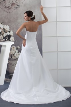 A-Line Sleeveless Sweetheart Sweet Wedding Dresses 2030421