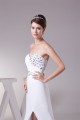 Sheath/Column Sweetheart Chiffon Beaded Wedding Dresses 2030424