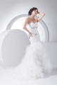 Sleeveless Sweetheart Mermaid/Trumpet Satin Fine Netting Sweet Wedding Dresses 2030425 Sleeveless Sweetheart Mermaid/Trumpet Satin Fine Netting Sweet Wedding Dresses 2030425