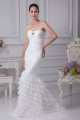 Sleeveless Sweetheart Mermaid/Trumpet Satin Fine Netting Wedding Dresses 2030426 Sleeveless Sweetheart Mermaid/Trumpet Satin Fine Netting Wedding Dresses 2030426