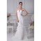 Sleeveless Sweetheart Mermaid/Trumpet Satin Fine Netting Wedding Dresses 2030426