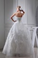 Sleeveless Sweetheart Satin Organza A-Line Sweet Wedding Dresses 2030427 Sleeveless Sweetheart Satin Organza A-Line Sweet Wedding Dresses 2030427