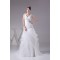 Sleeveless V-Neck Satin Lace Organza Princess New Arrival Wedding Dresses 2030433