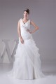 Sleeveless V-Neck Satin Lace Organza Princess New Arrival Wedding Dresses 2030433 Sleeveless V-Neck Satin Lace Organza Princess New Arrival Wedding Dresses 2030433