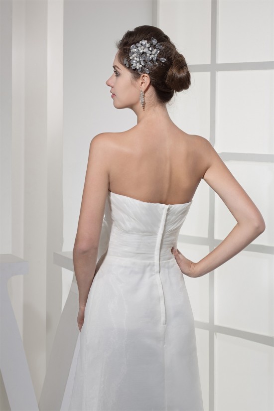 Soft Sweetheart A-Line Satin Organza Sleeveless New Arrival Wedding Dresses 2030434 Soft Sweetheart A-Line Satin Organza Sleeveless New Arrival Wedding Dresses 2030434