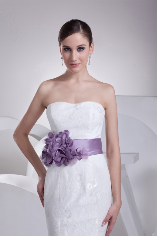 Mermaid/Trumpet Soft Sweetheart Sleeveless Best Wedding Dresses 2030438