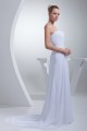 A-Line Strapless Sleeveless Chiffon Silk like Satin Sweet Wedding Dresses 2030445 A-Line Strapless Sleeveless Chiffon Silk like Satin Sweet Wedding Dresses 2030445