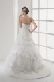 Strapless A-Line Sleeveless Satin Lace Netting Most Beautiful Wedding Dresses 2030446 Strapless A-Line Sleeveless Satin Lace Netting Most Beautiful Wedding Dresses 2030446