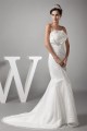 Strapless Mermaid/Trumpet Satin Fine Netting Sweet Wedding Dresses 2030447 Strapless Mermaid/Trumpet Satin Fine Netting Sweet Wedding Dresses 2030447