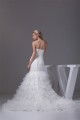 Strapless Mermaid/Trumpet Sleeveless Satin Organza Wedding Dresses 2030448 Strapless Mermaid/Trumpet Sleeveless Satin Organza Wedding Dresses 2030448