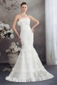 Trumpet/Mermaid Strapless Princess Sleeveless Lace Taffeta Wedding Dresses 2030449 Trumpet/Mermaid Strapless Princess Sleeveless Lace Taffeta Wedding Dresses 2030449
