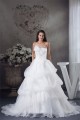 A-Line Strapless Satin Lace Organza Sleeveless Wedding Dresses 2030453 A-Line Strapless Satin Lace Organza Sleeveless Wedding Dresses 2030453