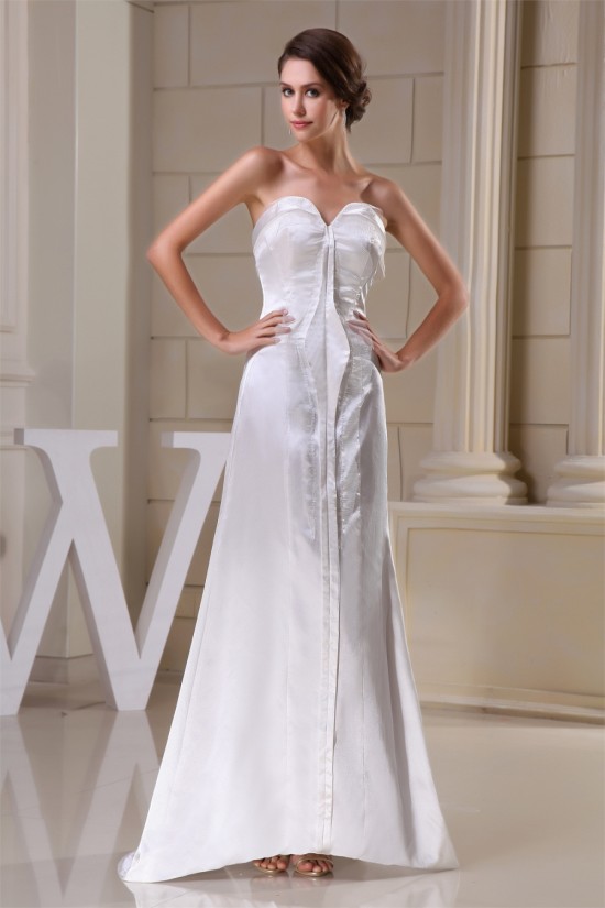 Strapless Sleeveless Silk like Satin Netting Reception Wedding Dresses 2030461 Strapless Sleeveless Silk like Satin Netting Reception Wedding Dresses 2030461
