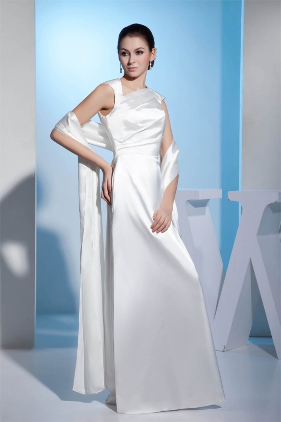 Straps Silk like Satin Sheath/Column Reception Wedding Dresses 2030464 Straps Silk like Satin Sheath/Column Reception Wedding Dresses 2030464