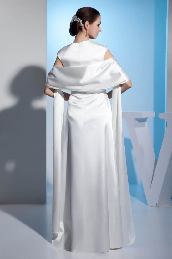 Straps Silk like Satin Sheath/Column Reception Wedding Dresses 2030464 Straps Silk like Satin Sheath/Column Reception Wedding Dresses 2030464