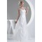 Straps Sleeveless Satin Lace Fine Netting Wedding Dresses 2030465