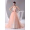 Sweetheart A-Line Satin Fine Netting Sleeveless New Arrival Wedding Dresses 2030470