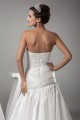 Sweetheart Chiffon Silk like Satin A-Line Best Wedding Dresses 2030477