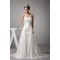 Sweetheart Chiffon Silk like Satin A-Line Best Wedding Dresses 2030477